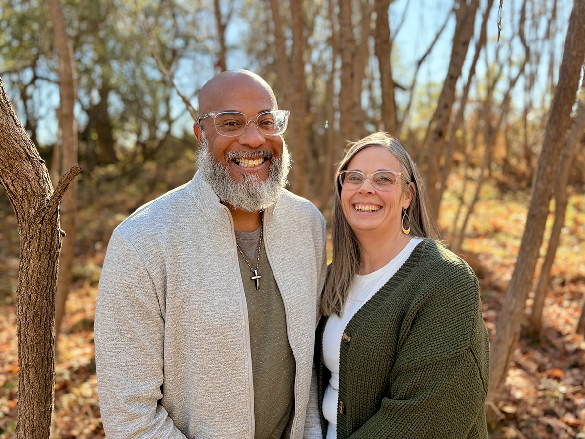 Pastor James and his wife Jenni